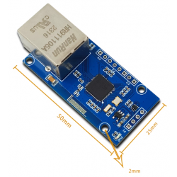 Moduł konwertera szeregowego UART na Ethernet CH32V208